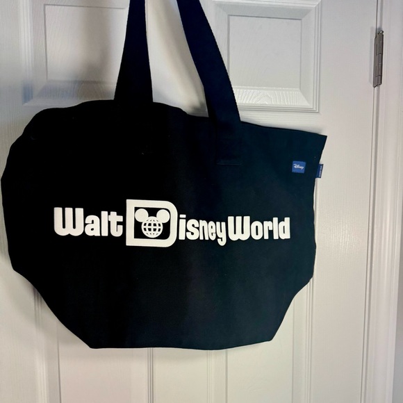 NWT. Disney Black Tote Bag by Spirit Jersey. - Picture 4 of 13